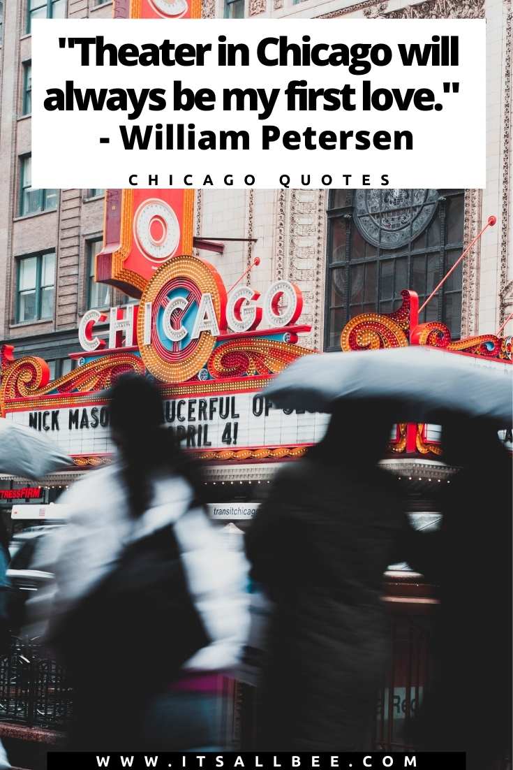 Tips on the best quotes about Chicago skyline, food, places to visit and more. Cool and funny chi town quotes perfect for Chicago Instagram captions.