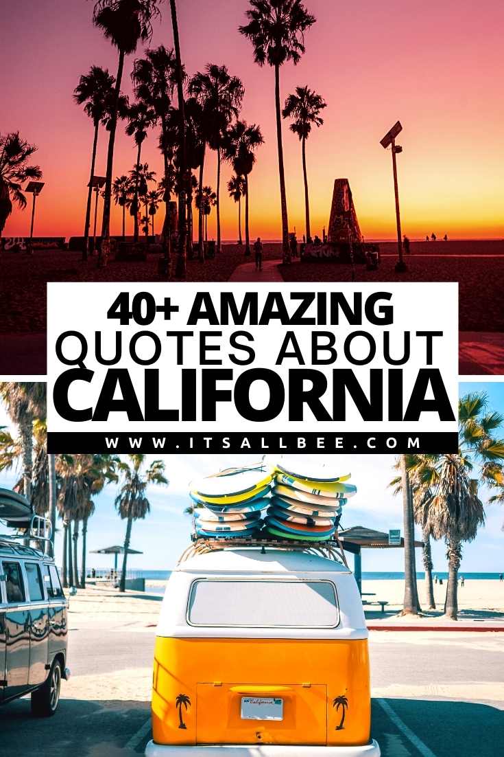  Guide to the famous quotes about California for Instagram. From cool and funny Los Angeles quotes to San Diego, Venice Beach and more. Quotes About California | Los Angeles Quotes | California Quotes For Instagram | Los Angles Quotes For Instagram | California Sunset Quotes | California Quotes Funny | California Beach Quotes | Famous Quotes About California | California Sunshine Quotes | Sunny California Quotes | Famous Quotes About Los Angles | Quotes About San Francisco