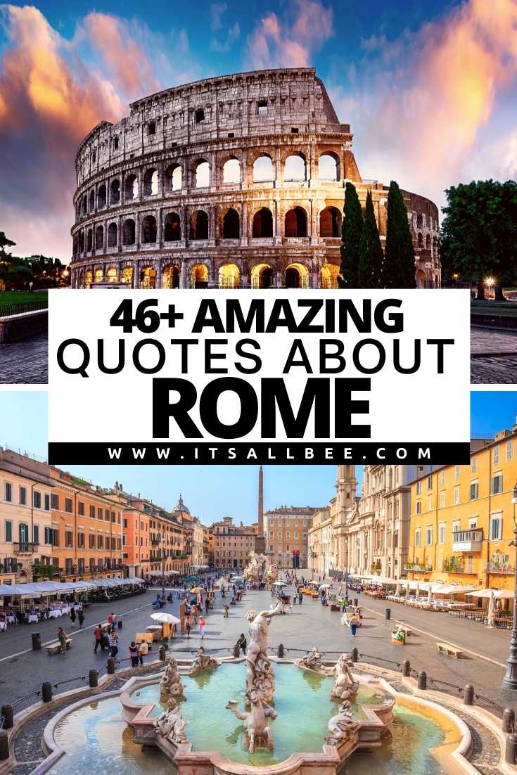 Guide to the best quotes about Rome for Instagram to help you find the perfect captions for your travel to Rome. Quotes About Rome | While Rome Burns Quotes | Roman Empire Quotes | Rome Captions | Rome Sayings | Quotes About The Fall Of Rome | Fontana Di Trevi Quotes | Trevi Fountain Quotes | Quotes From Rome | Rome Sayings Quotes | Rome Travel Quotes | Quotes About Rome Italy | Rome Quotes For Instagram 