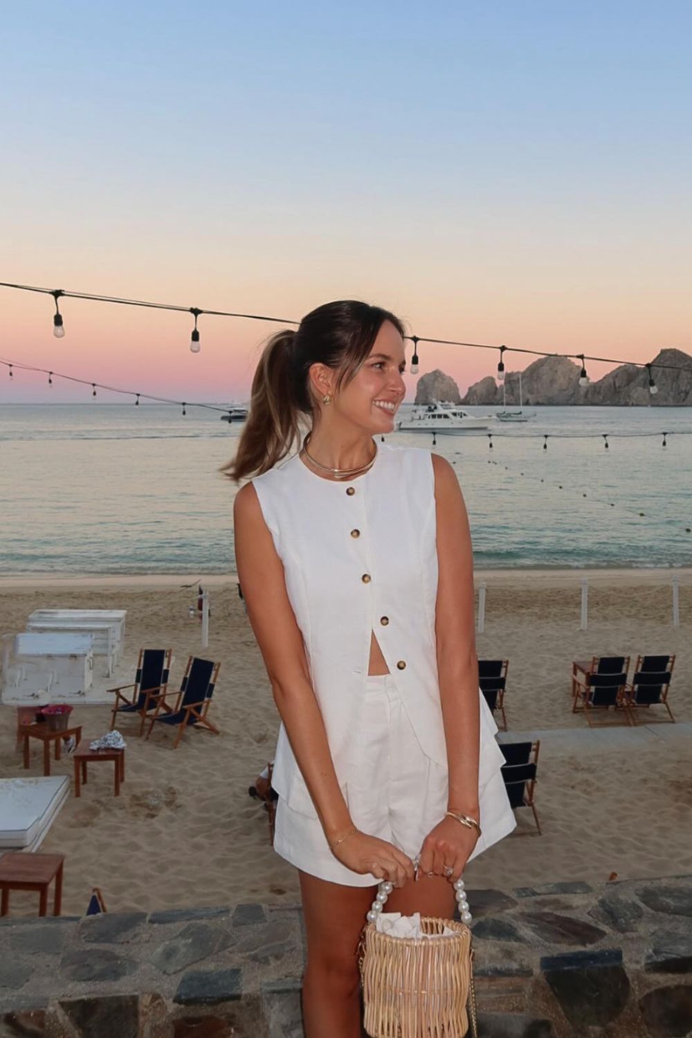 Discover the perfect Cabo San Lucas outfits for every occasion on your vacation. From breezy beach dresses to elegant evening wear, get inspired with our fashion-forward packing list and outfit ideas tailored for brunching, exploring, and everything in between. Pack smart and stylish for your tropical getaway! Cabo Outfits | Cabo Outfits Vacation Style | Cabo San Lucas Outfits | Cabo San Lucas | Cabo Wedding | Cabo Packing List | Mexico Travel Tips | Cabo San Lucas Weddings Outfits | Cabo Travel Discover the perfect Cabo San Lucas outfits for every occasion on your vacation. From breezy beach dresses to elegant evening wear, get inspired with our fashion-forward packing list and outfit ideas tailored for brunching, exploring, and everything in between. Pack smart and stylish for your tropical getaway! Cabo Outfits | Cabo Outfits Vacation Style | Cabo San Lucas Outfits | Cabo San Lucas | Cabo Wedding | Cabo Packing List | Mexico Travel Tips | Cabo San Lucas Weddings Outfits | Cabo Travel