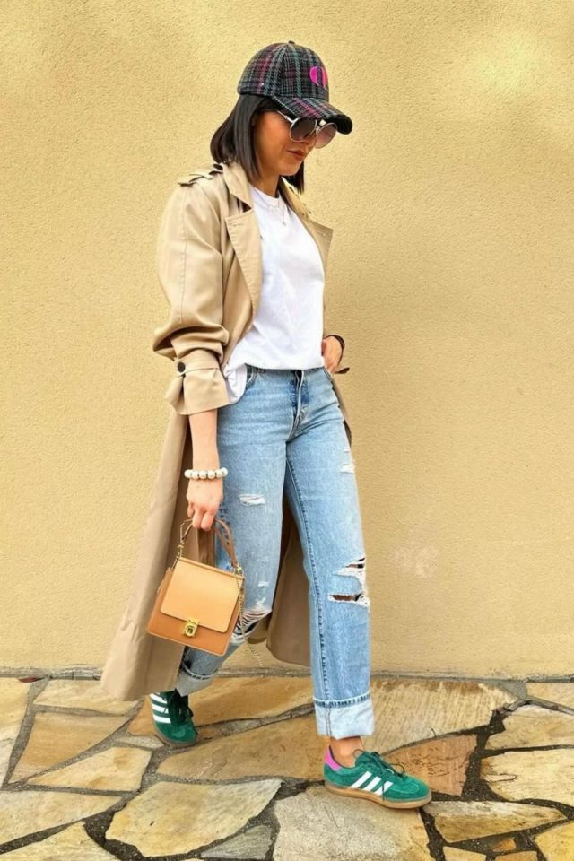 Discover versatile Adidas Gazelle sneaker outfit ideas for every occasion. From brunch to city exploring, get inspired with chic and playful looks perfect for your next casual outing.