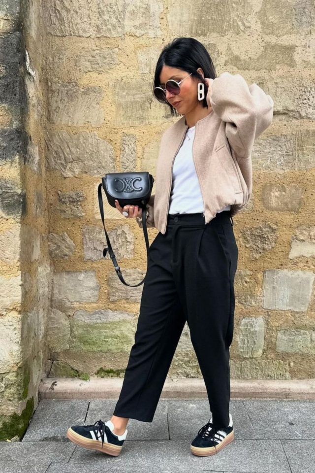 Discover versatile Adidas Gazelle sneaker outfit ideas for every occasion. From brunch to city exploring, get inspired with chic and playful looks perfect for your next casual outing.