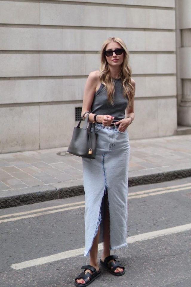 Discover stylish denim maxi skirt outfit ideas perfect for brunch, exploring, casual outings, and more. Get tips on how to balance your silhouette, choose the right footwear, and accessorize to elevate your look. Denim Maxi Skirts, Denim Maxi Skirt Outfit, Summer Outfit, Outfit Ideas, Denim Skirt Outfit Summer, Denim Skirt Outfit Ideas, Denim Skirt Outfit Winter, Denim Skirt Styling, Denim Skirts Long, Skirts Outfits, Style, Denim Skirt Longer, Denim Skirts Outfits Ideas, Skirt Outfit Aesthetic Discover stylish denim maxi skirt outfit ideas perfect for brunch, exploring, casual outings, and more. Get tips on how to balance your silhouette, choose the right footwear, and accessorize to elevate your look. Denim Maxi Skirts, Denim Maxi Skirt Outfit, Summer Outfit, Outfit Ideas, Denim Skirt Outfit Summer, Denim Skirt Outfit Ideas, Denim Skirt Outfit Winter, Denim Skirt Styling, Denim Skirts Long, Skirts Outfits, Style, Denim Skirt Longer, Denim Skirts Outfits Ideas, Skirt Outfit Aesthetic