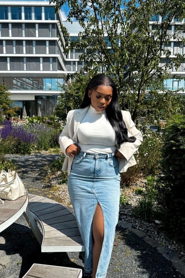 Discover stylish denim maxi skirt outfit ideas perfect for brunch, exploring, casual outings, and more. Get tips on how to balance your silhouette, choose the right footwear, and accessorize to elevate your look. Denim Maxi Skirts, Denim Maxi Skirt Outfit, Summer Outfit, Outfit Ideas, Denim Skirt Outfit Summer, Denim Skirt Outfit Ideas, Denim Skirt Outfit Winter, Denim Skirt Styling, Denim Skirts Long, Skirts Outfits, Style, Denim Skirt Longer, Denim Skirts Outfits Ideas, Skirt Outfit Aesthetic Discover stylish denim maxi skirt outfit ideas perfect for brunch, exploring, casual outings, and more. Get tips on how to balance your silhouette, choose the right footwear, and accessorize to elevate your look. Denim Maxi Skirts, Denim Maxi Skirt Outfit, Summer Outfit, Outfit Ideas, Denim Skirt Outfit Summer, Denim Skirt Outfit Ideas, Denim Skirt Outfit Winter, Denim Skirt Styling, Denim Skirts Long, Skirts Outfits, Style, Denim Skirt Longer, Denim Skirts Outfits Ideas, Skirt Outfit Aesthetic