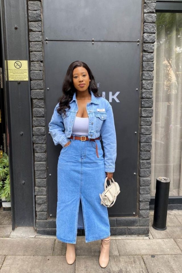 Discover stylish denim maxi skirt outfit ideas perfect for brunch, exploring, casual outings, and more. Get tips on how to balance your silhouette, choose the right footwear, and accessorize to elevate your look. Denim Maxi Skirts, Denim Maxi Skirt Outfit, Summer Outfit, Outfit Ideas, Denim Skirt Outfit Summer, Denim Skirt Outfit Ideas, Denim Skirt Outfit Winter, Denim Skirt Styling, Denim Skirts Long, Skirts Outfits, Style, Denim Skirt Longer, Denim Skirts Outfits Ideas, Skirt Outfit Aesthetic Discover stylish denim maxi skirt outfit ideas perfect for brunch, exploring, casual outings, and more. Get tips on how to balance your silhouette, choose the right footwear, and accessorize to elevate your look. Denim Maxi Skirts, Denim Maxi Skirt Outfit, Summer Outfit, Outfit Ideas, Denim Skirt Outfit Summer, Denim Skirt Outfit Ideas, Denim Skirt Outfit Winter, Denim Skirt Styling, Denim Skirts Long, Skirts Outfits, Style, Denim Skirt Longer, Denim Skirts Outfits Ideas, Skirt Outfit Aesthetic