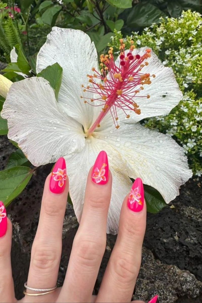 Explore stunning Hawaii nail designs perfect for your tropical getaway! From vibrant neon palms to elegant floral tips, discover chic and playful nail art ideas to elevate your island style. Hawaiian Nails, Hawaii Aesthetic, Hawaii Nails Acrylic, Hawaii Beaches, Hawaiian Vacation Outfits, Styles, Hawaiian Beaches, Hawaiian Trip, Honeymoon, Vacation Clothes, Beach Nail, Short Nail, Inspo, Vacation Nail, Fun, Trendy, Summer Acrylic Nail, Bright Summer Nail, Hawaiian Flowers, Blue, Simple, Nature Explore stunning Hawaii nail designs perfect for your tropical getaway! From vibrant neon palms to elegant floral tips, discover chic and playful nail art ideas to elevate your island style. Hawaiian Nails, Hawaii Aesthetic, Hawaii Nails Acrylic, Hawaii Beaches, Hawaiian Vacation Outfits, Styles, Hawaiian Beaches, Hawaiian Trip, Honeymoon, Vacation Clothes, Beach Nail, Short Nail, Inspo, Vacation Nail, Fun, Trendy, Summer Acrylic Nail, Bright Summer Nail, Hawaiian Flowers, Blue, Simple, Nature